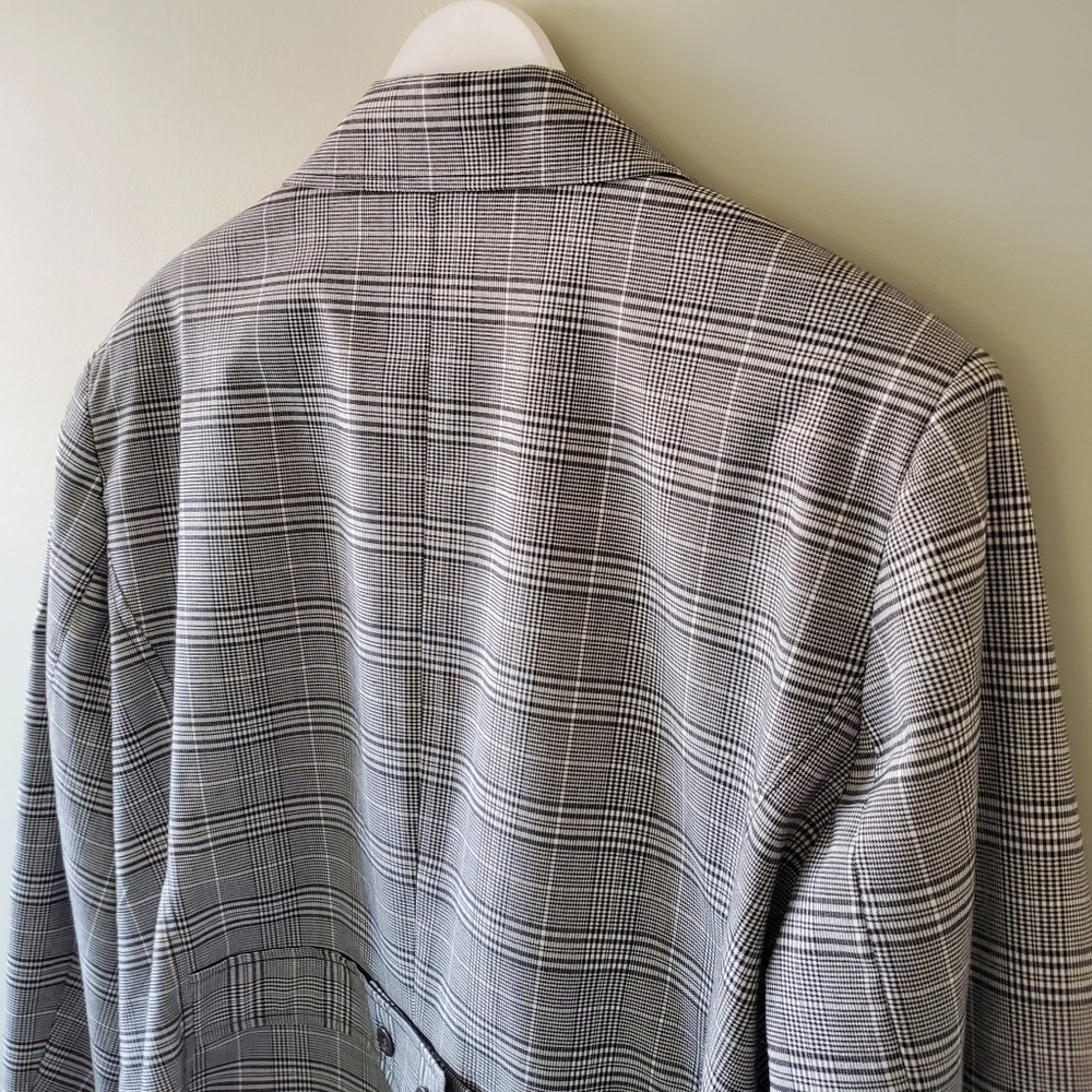Addition Elle 18 Old Money Modern Contemporary Preppy Double Breasted Blazer - Picture 8 of 14